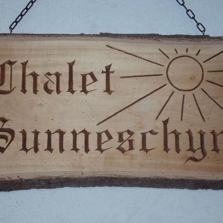 Chalet Sunneschyn Schwanden  ภายนอก รูปภาพ