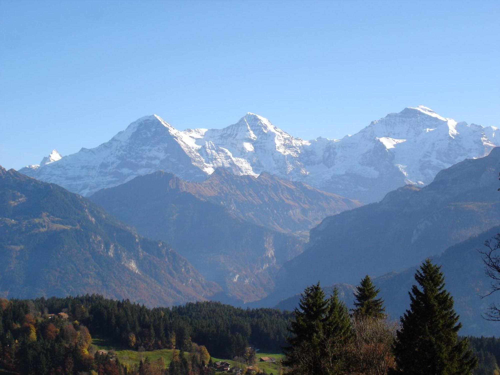 Chalet Sunneschyn Schwanden  ภายนอก รูปภาพ