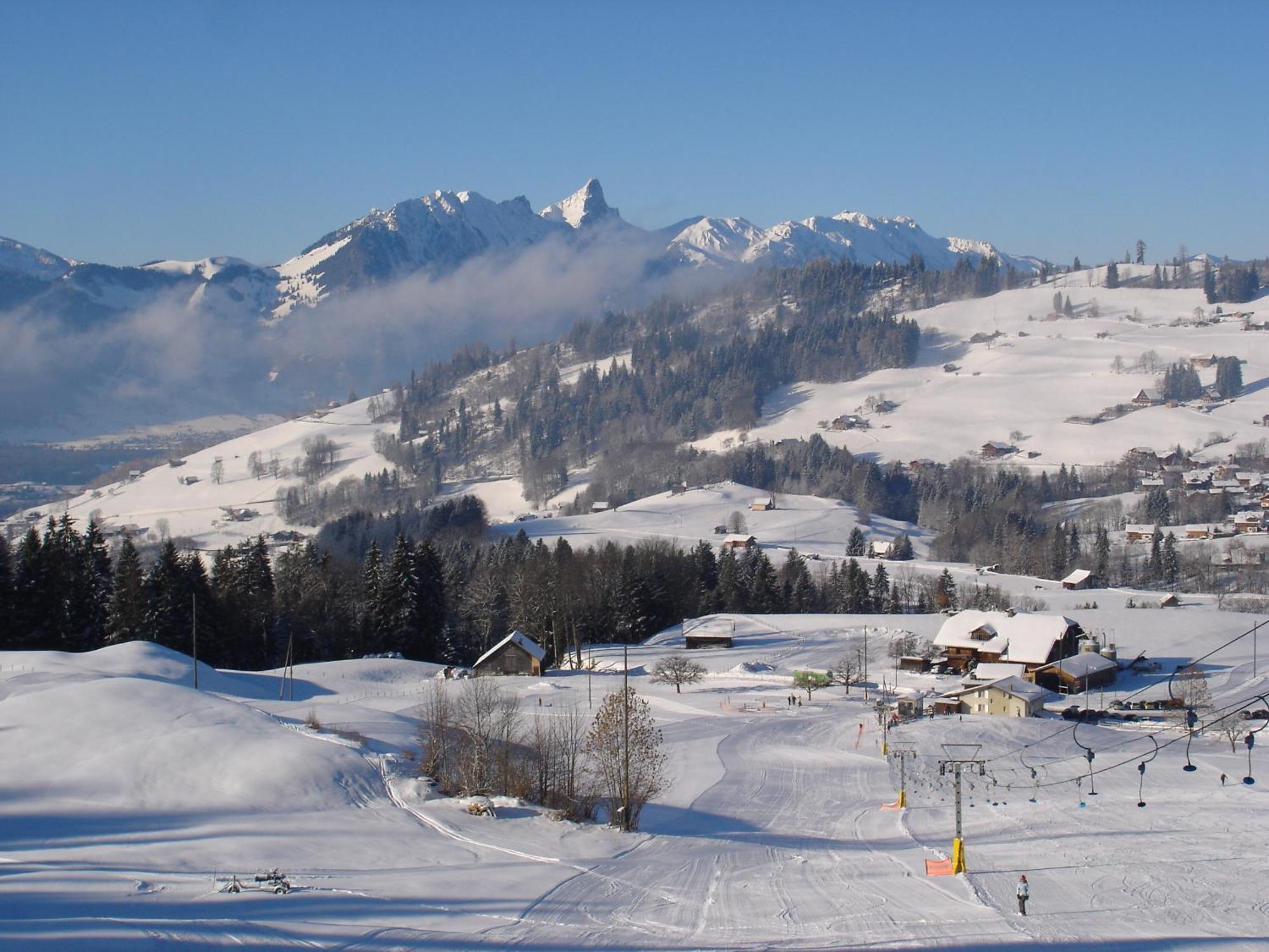 Chalet Sunneschyn Schwanden  ภายนอก รูปภาพ